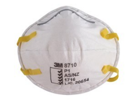 Respirator, For Fine Dust, 20pcs/box, 3M (8710)