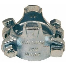 Clamp Air King, Size 1/2'' For Hose OD From 1" (25.4mm) to 1.12/64" (30.2mm) Torque 6 ft. lbs., Plated Iron, DIXON (A4)