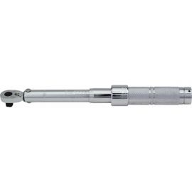 Torque Wrench 1/2 drive, cap. 20.3-115NM (16-80 FT LB), increment 5 IN.LB, reversible ratcheting head, steel chrome finish, PROTO (J6008C)