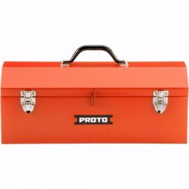 Storage Box Hip Roof With Tray, LxHxD 19'' x 7'' x 7'', double Latch, Red, PROTO (J9971-NA)