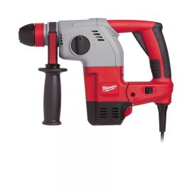 Rotary Hammer Drill SDS + 28mm, L- Handle, 220V C/W 2 Fixtec Chucks (13mm & SDS+). MILWAUKEE (PLH28XE)