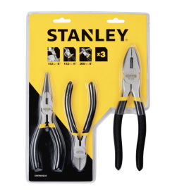 Plier Set Of 3 Pcs, STANLEY (STHT90162-8)